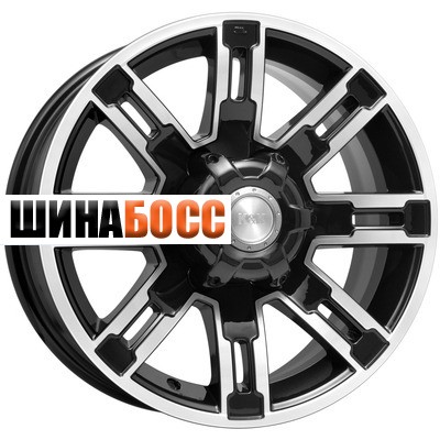 Колесные диски КиК Полюс (КС609) 7,5x16 6x139,7 ET30 D100,1 Алмаз черный