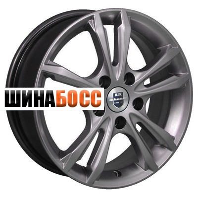 Колесные диски КиК Samara (КС866) 6x16 4x100 ET40 D67,1 Дарк платинум