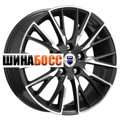 Колесные диски КиК Солт (КС773) 6,5x17 5x108 ET50 D63,35 Алмаз черный