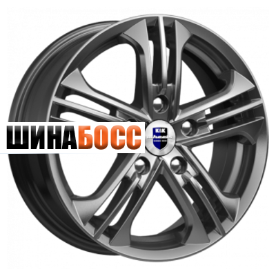 Колесные диски КиК Trinity (КС615) 6x15 5x100 ET39 D67,1 Алмаз черный