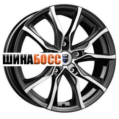 Колесные диски КиК Твист (КС697) 7,5x17 5x108 ET50 D63,35 Алмаз черный