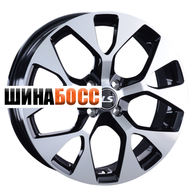 Колесные диски LS 1007 6,5x17 4x100 ET40 D60,1 BKF