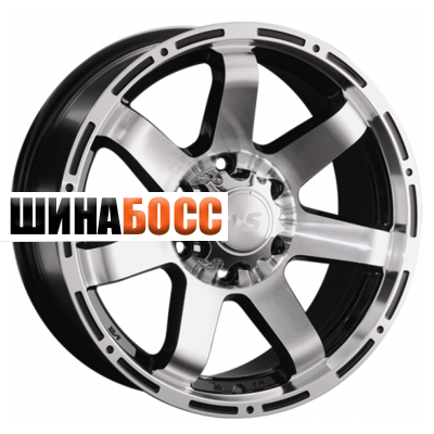 Колесные диски LS 1289 7,5x17 6x139,7 ET25 D106,1 BKF