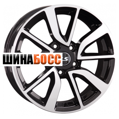 Колесные диски LS 1317 6,5x16 5x114,3 ET40 D67,1 BKF