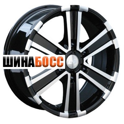 Колесные диски LS 132 7,5x17 6x139,7 ET38 D100,1 BKF