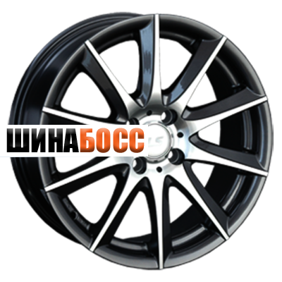 Колесные диски LS 286 7x16 4x100 ET40 D73,1 BKF