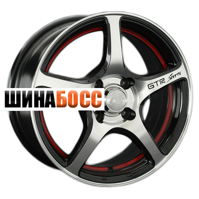 Колесные диски LS 537 6,5x16 5x114,3 ET45 D73,1 BKFRL