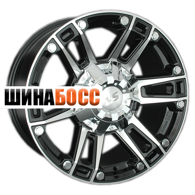 Колесные диски LS 558 8x17 6x139,7 ET25 D106,1 BKF