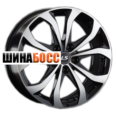 Колесные диски LS 843 7x17 5x114,3 ET45 D67,1 BKF