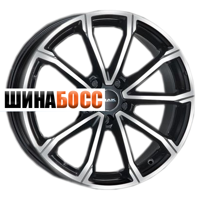 Колесные диски MAK DaVinci 7x18 5x108 ET47 D63,4 Black mirror