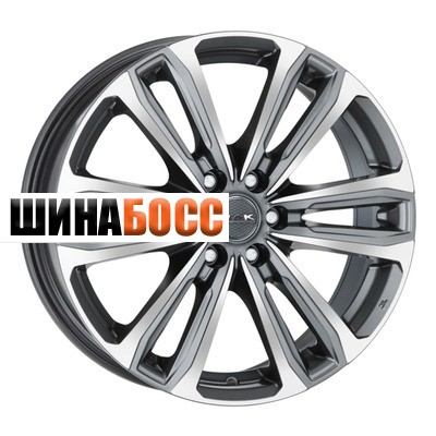 Колесные диски MAK Safari 6 7,5x17 6x114,3 ET45 D66,1 Gunmetal Mirror Face