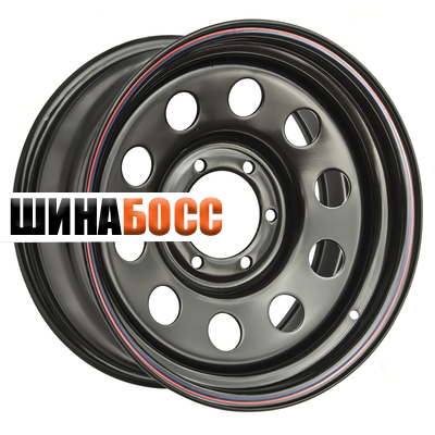 Колесные диски Off-Road Wheels Ниссан Навара D40 2.5TD 8x16 6x114,3 ET10 D66 черный