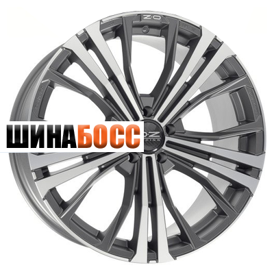 Колесные диски OZ Cortina 9,5x20 5x130 ET52 D71,6 Matt Dark Graphite Diamond Cut