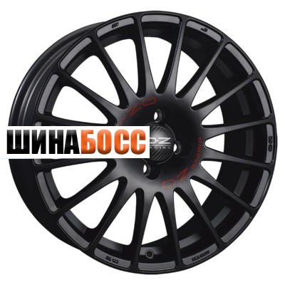 Колесные диски OZ Superturismo GT 7,5x17 5x112 ET35 D75 Matt Black + Red Lettering