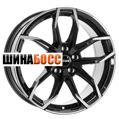 Колесные диски Rial Lucca 7,5x17 5x114,3 ET37 D70,1 Diamant black front polished