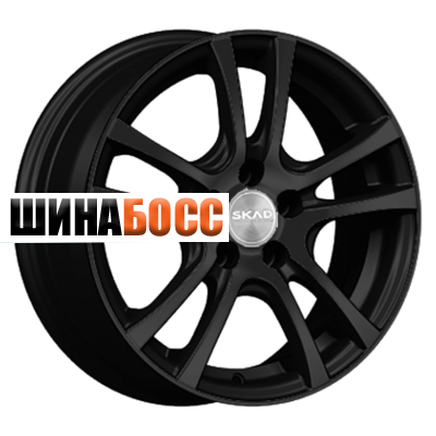 Колесные диски Skad Дели 6x15 4x100 ET40 D60,1 Черный бархат