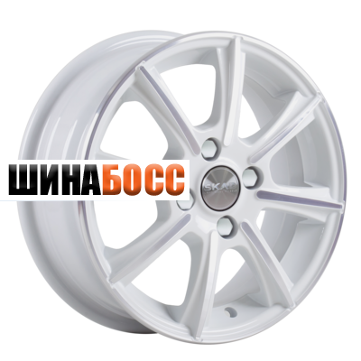 Колесные диски Skad Монако 5,5x14 4x98 ET38 D58,6 Алмаз белый