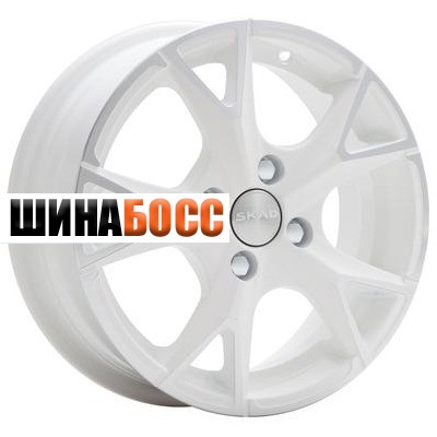 Колесные диски Skad Орлан 5,5x14 4x98 ET38 D58,6 Алмаз белый