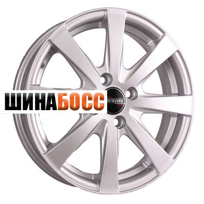 Колесные диски Tech Line 534 5,5x15 4x100 ET45 D54,1 Silver