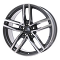 купить диски Alutec Ikenu 6,5x16 4x100 ET46 D54,1 Graphite front polished