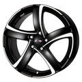 купить диски Alutec Shark 7,5x17 5x112 ET38 D70,1 Racing black front polished