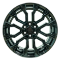 Диски Khomen Wheels AZIMUT 2205 (QX80/Patrol) 9x22 6x139,7 ET25 D77,8 Black matt Patrol) Black matt