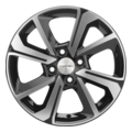 купить диски Khomen Wheels KHW1501 (Rio I) 6x15 4x100 ET48 D54,1 Black-FP