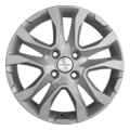 Автомобильные диски Khomen Wheels KHW1503 (Vesta) 6x15 4x100 ET50 D60,1 Black-FP