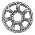 Автомобильные диски Khomen Wheels KHW1505 (Jimny) 5,5x15 5x139,7 ET5 D108,1 Gray