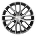 Диски Khomen Wheels KHW1506 (Logan) 6x15 4x100 ET40 D60,1 Black-FP