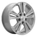 Диски Khomen Wheels KHW1603 (Jetta) 6x16 5x112 ET50 D57,1 F-Silver