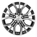 купить диски Khomen Wheels KHW1608 (Grand Vitara) 6,5x16 5x114,3 ET45 D60,1 Black-FP