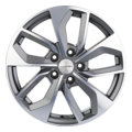 купить диски Khomen Wheels KHW1703 (A4) 7x17 5x112 ET46 D66,6 Gray-FP