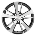 купить диски Khomen Wheels KHW1704 (Outlander) 7x17 5x114,3 ET38 D67,1 Black-FP