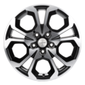 купить диски Khomen Wheels KHW1711 (Ceed) 6,5x17 5x114,3 ET50 D67,1 Black-FP