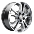 Диски Khomen Wheels KHW1711 (Chery tiggo 7pro) 6,5x17 5x108 ET33 D60,1 Gray-FP