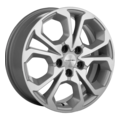 купить диски Khomen Wheels KHW1711 (Coolray) 6,5x17 5x114,3 ET45 D54,1 F-Silver-FP