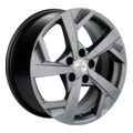 купить диски Khomen Wheels KHW1712 (Karog/Octavia/Tiguan) 7x17 5x112 ET43 D57,1 G-Silver Octavia