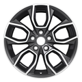 Диски Khomen Wheels KHW1713 (CX-5/i40/X-Trail) 7x17 5x114,3 ET45 D67,1 Black-FP i40