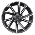 купить диски Khomen Wheels KHW1714 (CX-5/i40/X-Trail) 7x17 5x114,3 ET45 D67,1 Black-FP i40