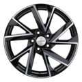 купить диски Khomen Wheels KHW1714 (CX-5/Seltos/Optima) 7x17 5x114,3 ET50 D67,1 Black-FP Seltos