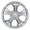 Диски Khomen Wheels KHW1715 (Changan/Geely/Lexus/Toyota) 7x17 5x114,3 ET45 D60,1 F-Silver-FP Geely