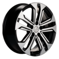 купить диски Khomen Wheels KHW1803 (Coolray) 7x18 5x114,3 ET50 D54,1 Black-FP