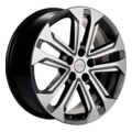 купить диски Khomen Wheels KHW1803 (Coolray) 7x18 5x114,3 ET50 D54,1 Gray-FP