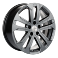 купить диски Khomen Wheels KHW1803 (Coolray) 7x18 5x114,3 ET50 D54,1 Gray