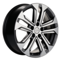 Диски Khomen Wheels KHW1803 (Kodiaq/Tiguan) 7x18 5x112 ET43 D57,1 Gray-FP Tiguan) Gray-FP