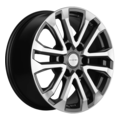 купить диски Khomen Wheels KHW1805 (LC Prado) 7,5x18 6x139,7 ET25 D106,1 Black