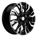 Диски Khomen Wheels KHW1809 (Koleos) 7x18 5x114,3 ET35 D66,1 Black-FP