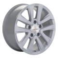 купить диски Khomen Wheels KHW2003 (LX570/LC100/LC200) 8,5x20 5x150 ET45 D110,1 F-Silver LC100