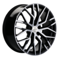 купить диски Khomen Wheels KHW2005 (Audi/VW) 8,5x20 5x112 ET33 D66,5 Black-FP VW) Black-FP